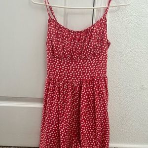 Hollister Red floral jumper